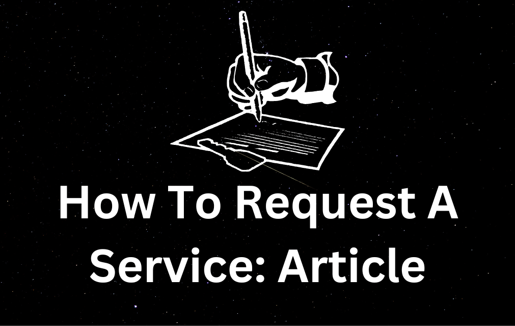 Requesting A Service
